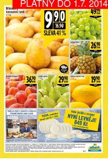 akční leták Albert 25.6.2014-1.7.2014