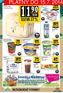akční leták Albert 9.7.2014-15.7.2014