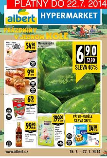 akční leták Albert 16.7.2014-22.7.2014