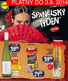 akční leták Lidl 28.7.2014-3.8.2014