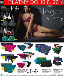 akční leták Lidl 4.8.2014-10.8.2014