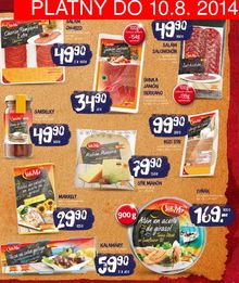 akční leták Lidl 4.8.2014-10.8.2014