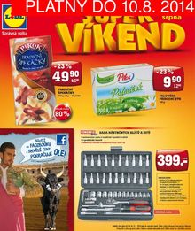 akční leták Lidl 4.8.2014-10.8.2014