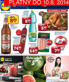 akční leták Lidl 4.8.2014-10.8.2014
