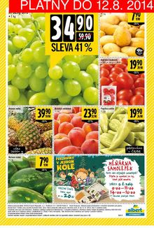 akční leták Albert 6.8.2014-12.8.2014