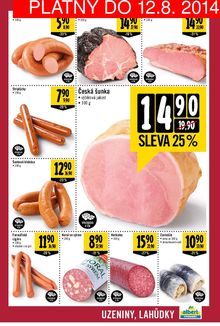 akční leták Albert 6.8.2014-12.8.2014