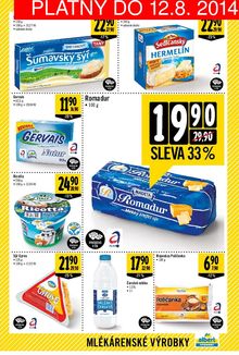 akční leták Albert 6.8.2014-12.8.2014