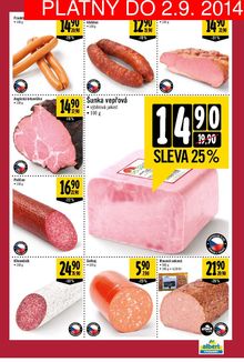 akční leták Albert 27.8.2014-2.9.2014