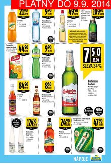 akční leták Albert 3.9.2014-9.9.2014