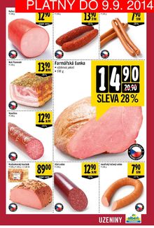 akční leták Albert 3.9.2014-9.9.2014