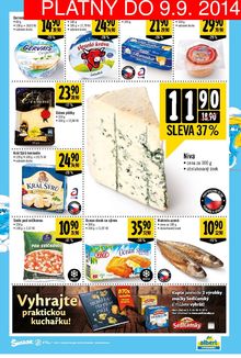 akční leták Albert 3.9.2014-9.9.2014