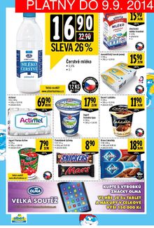 akční leták Albert 3.9.2014-9.9.2014