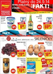 akční leták Penny Market 22.9.2014-24.9.2014