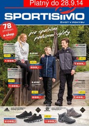 akční leták Sportisimo 18.9.2014-28.9.2014