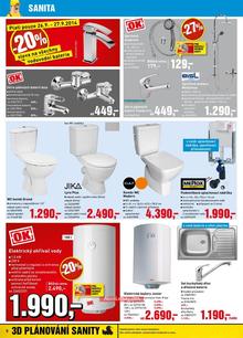 akční leták bauMax 26.9.2014-9.10.2014