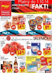 akční leták Penny Market 29.9.2014-1.10.2014