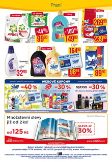 akční leták Teta drogerie 2.10.2014-11.10.2014