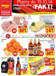 akční leták Penny Market 9.10.2014-15.10.2014