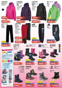 akční leták Sportisimo 16.10.2014-25.10.2014