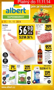 akční leták Albert 5.11.2014-11.11.2014