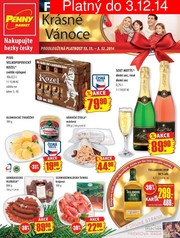 akční leták Penny Market 13.11.2014-3.12.2014