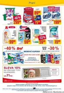 akční leták Teta drogerie 13.11.2014-22.11.2014