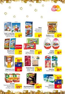 akční leták Teta drogerie 27.11.2014-6.12.2014