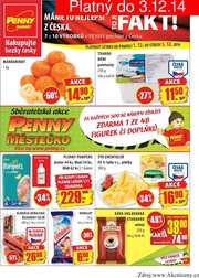 akční leták Penny Market 1.12.2014-3.12.2014