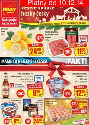 akční leták Penny Market 8.12.2014-10.12.2014