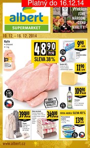akční leták Albert 10.12.2014-16.12.2014