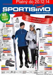 akční leták Sportisimo 11.12.2014-20.12.2014