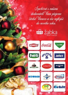 akční leták Žabka 17.12.2014-31.12.2014