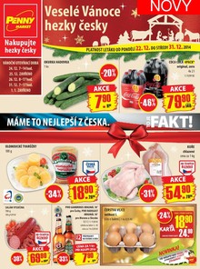 akční leták Penny Market 22.12.2014-31.12.2014