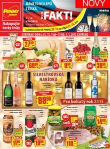 akční leták Penny Market 29.12.2014-31.12.2014