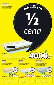 akční leták Jysk 2.1.2015-14.1.2015