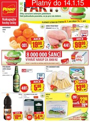 akční leták Penny Market 8.1.2015-14.1.2015