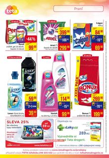 akční leták Teta drogerie 8.1.2015-17.1.2015