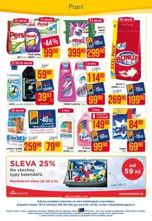 akční leták Teta drogerie 8.1.2015-17.1.2015