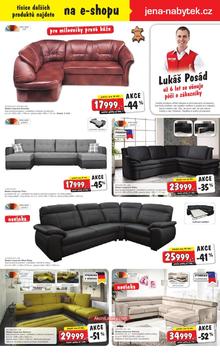 akční leták Jena nábytek 14.1.2015-27.1.2015