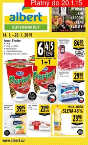 akční leták Albert 14.1.2015-20.1.2015