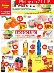 akční leták Penny Market 15.1.2015-21.1.2015