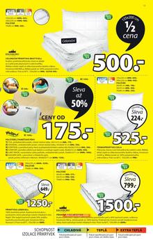 akční leták Jysk 15.1.2015-28.1.2015