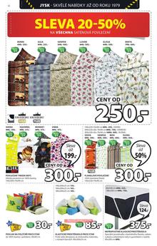 akční leták Jysk 15.1.2015-28.1.2015