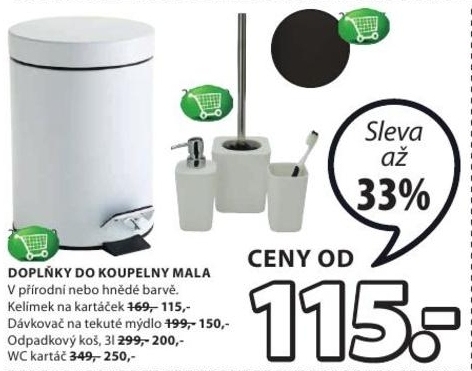 Mala, doplněk do koupelny