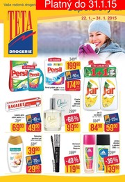 akční leták Teta drogerie 22.1.2015-31.1.2015