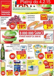 akční leták Penny Market 2.2.2015-4.2.2015