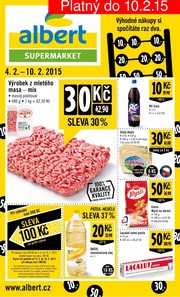 akční leták Albert 4.2.2015-10.2.2015