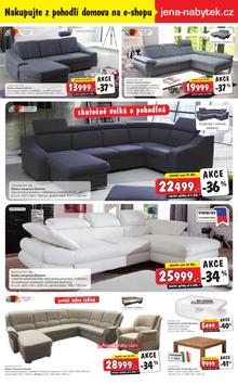akční leták Jena nábytek 11.2.2015-24.2.2015