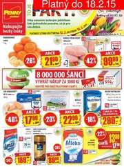 akční leták Penny Market 12.2.2015-18.2.2015