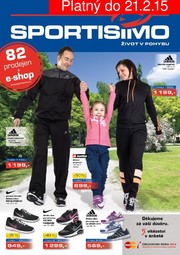 akční leták Sportisimo 12.2.2015-21.2.2015